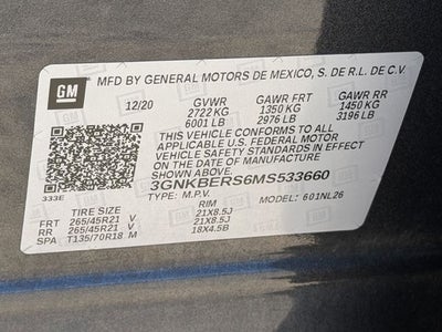 2021 Chevrolet Blazer RS