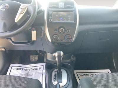 2019 Nissan Versa 1.6 SV Nissan Certified Select