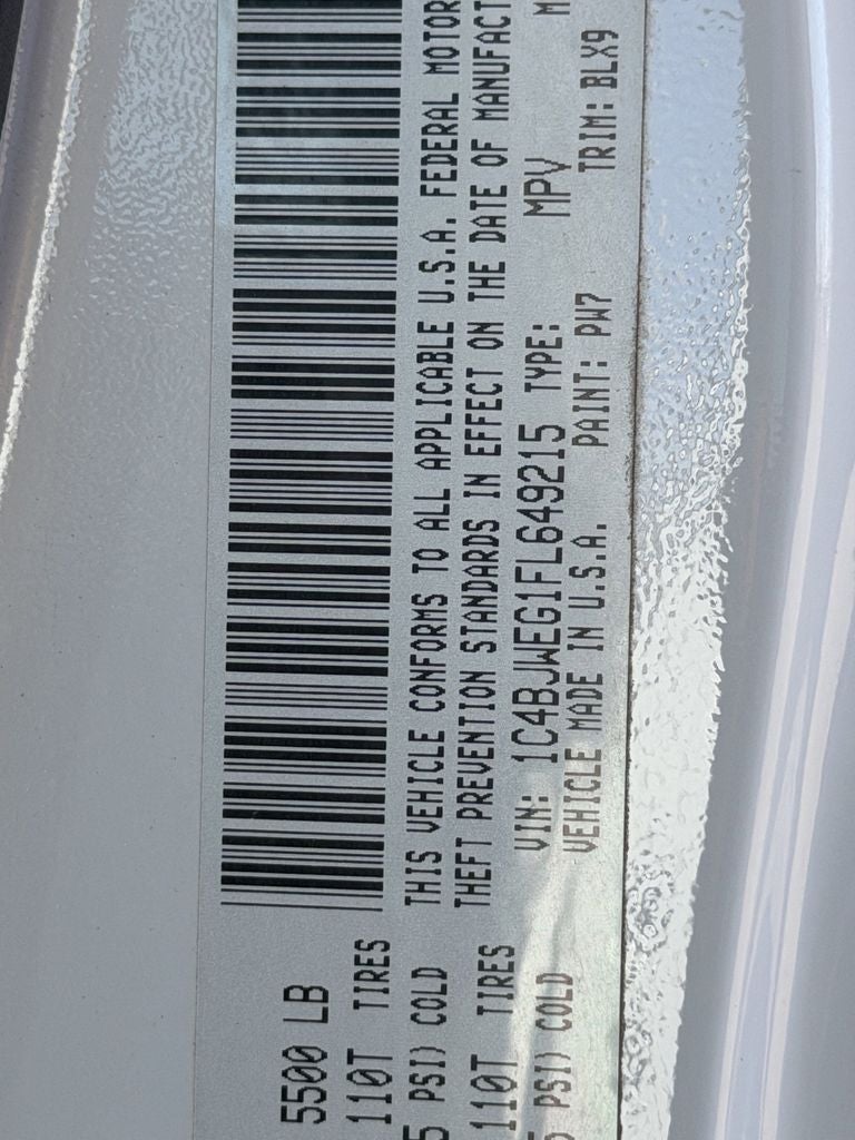 2015 Jeep Wrangler Unlimited Sahara