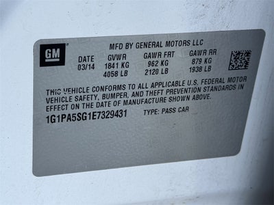 2014 Chevrolet Cruze LS