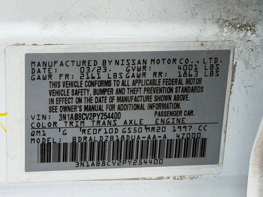 2023 Nissan Sentra SV