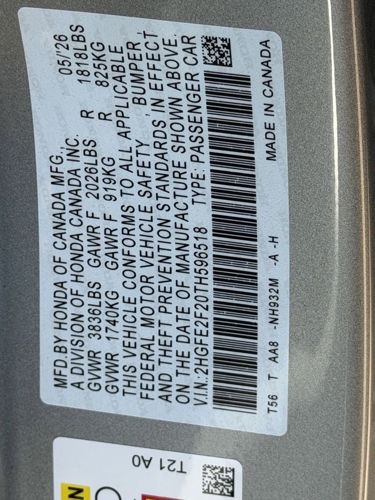2026 Honda Civic LX