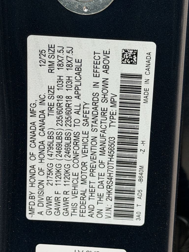 2026 Honda CR-V EX-L