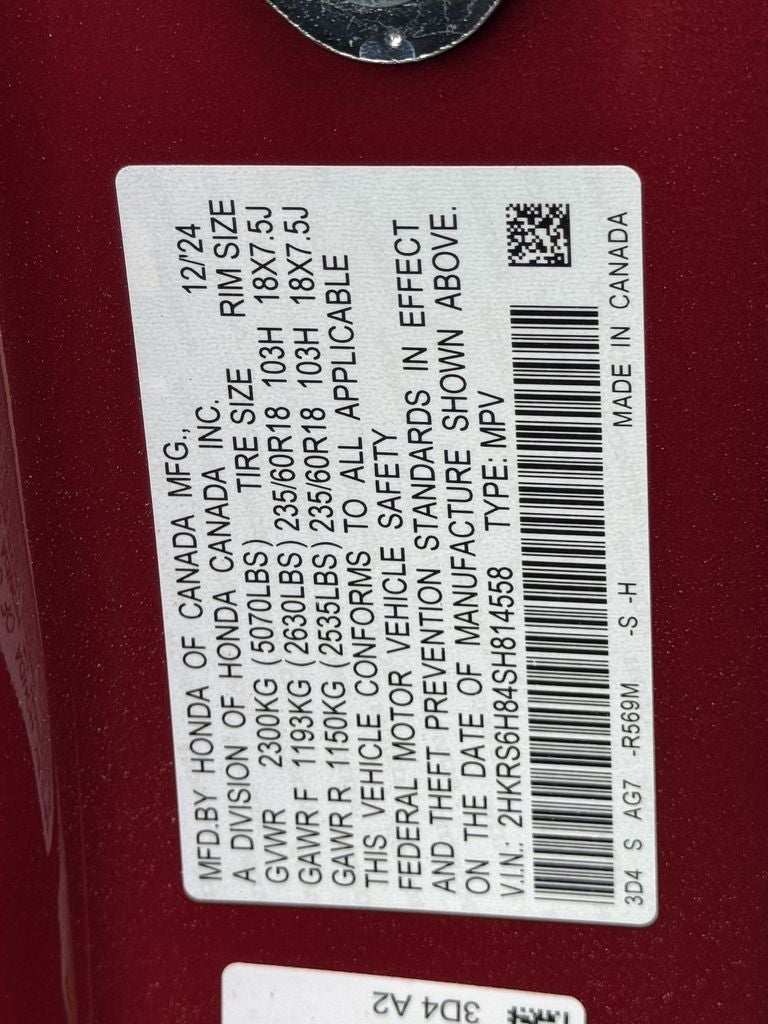 2025 Honda CR-V Hybrid Sport-L