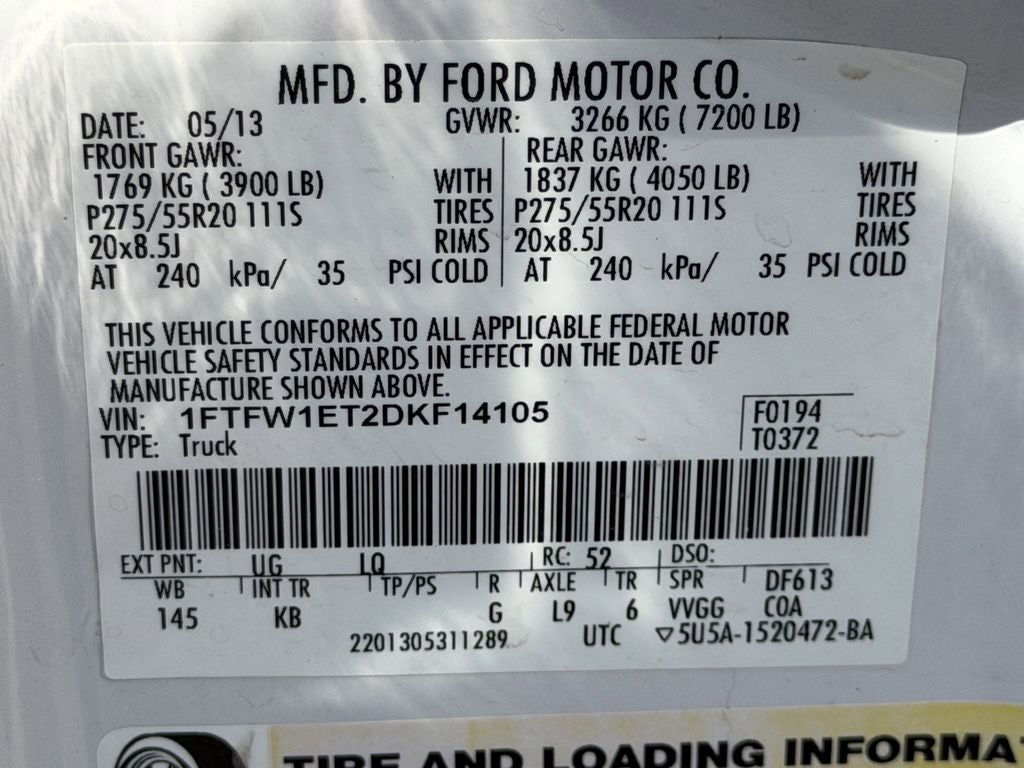 2013 Ford F-150 King Ranch