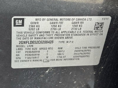 2012 Chevrolet Equinox 1LT