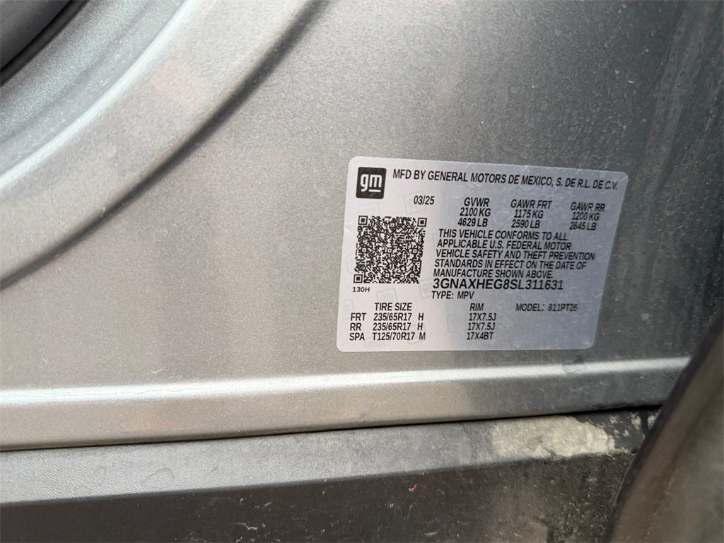 2025 Chevrolet Equinox LT