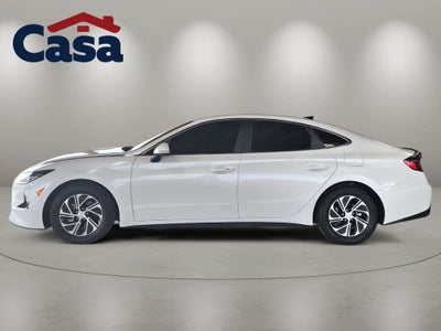 2022 Hyundai Sonata Hybrid Blue