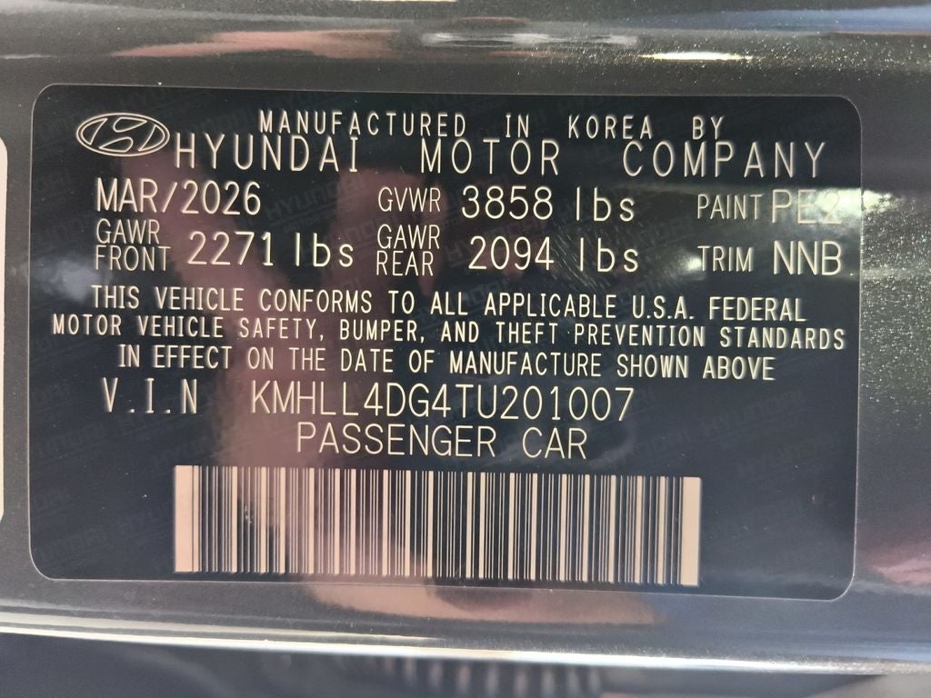 2026 Hyundai Elantra SE