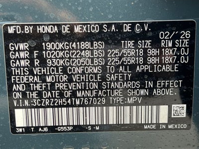 2026 Honda HR-V Sport