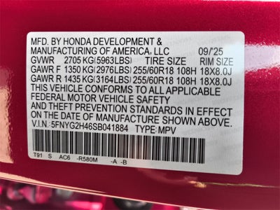 2025 Honda Pilot EX-L