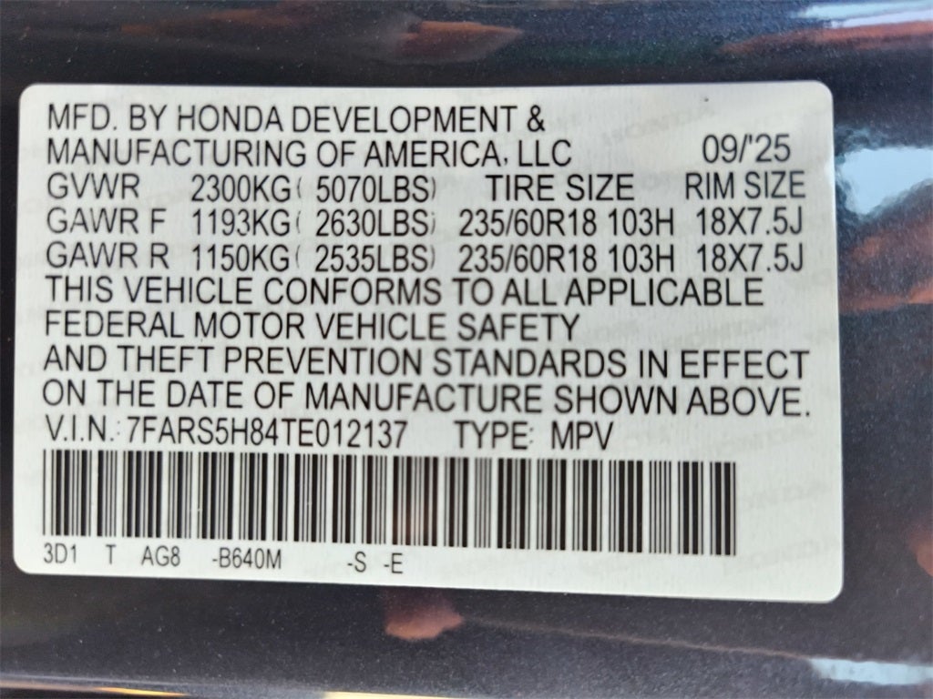 2026 Honda CR-V Hybrid Sport-L