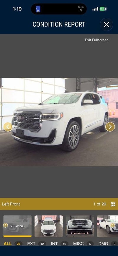 2023 GMC Acadia Denali