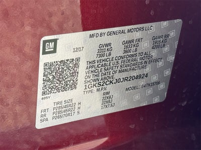 2018 GMC Yukon Denali