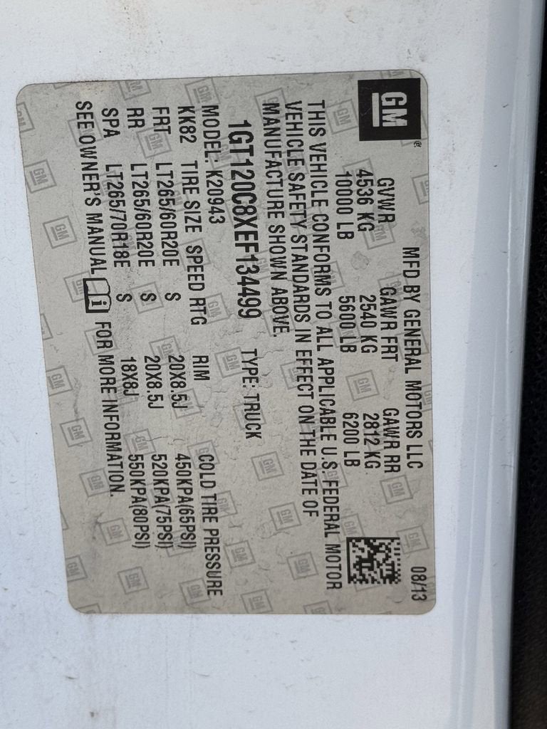 2014 GMC Sierra 2500 HD SLE