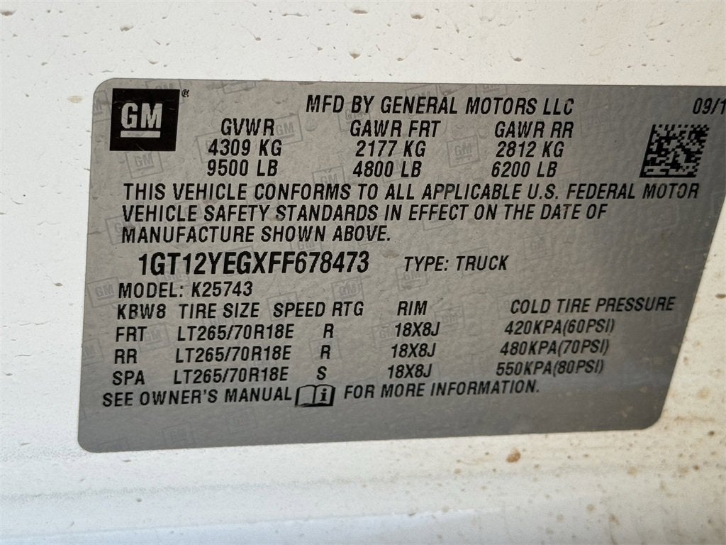 2015 GMC Sierra 2500 HD SLE