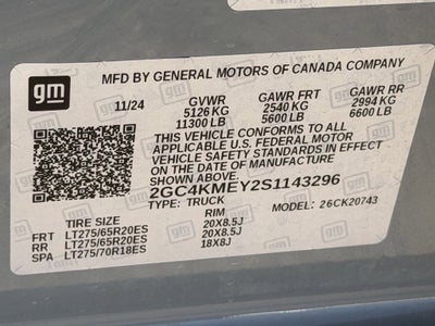 2025 Chevrolet Silverado 2500 HD Custom