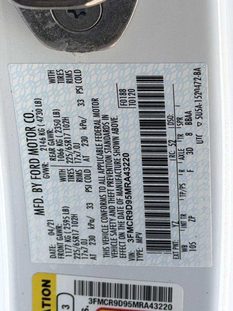 2021 Ford Bronco Sport Badlands