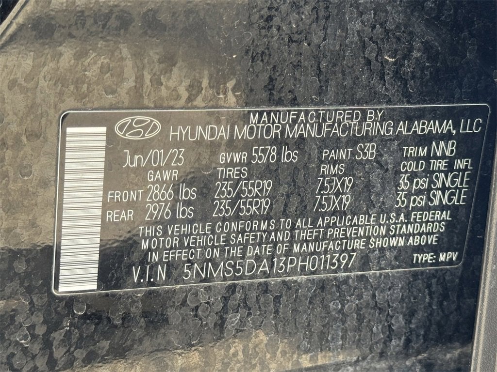 2023 Hyundai Santa Fe Hybrid Limited