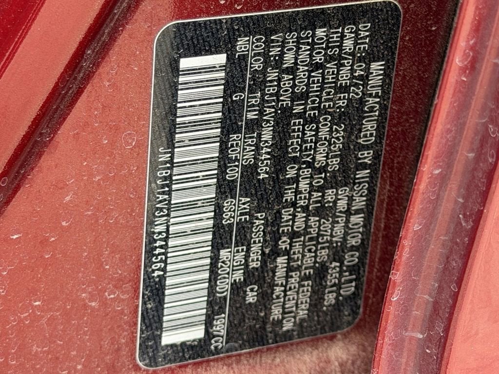 2022 Nissan Rogue Sport S
