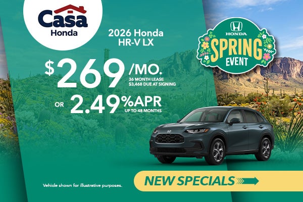 New 2026 Honda HR-V LX