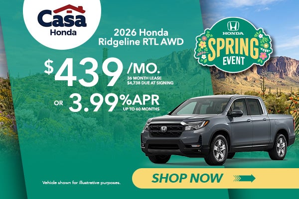 2026 Honda Ridgeline RTL AWD