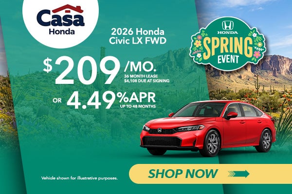 2026 Honda Civic LX FWD