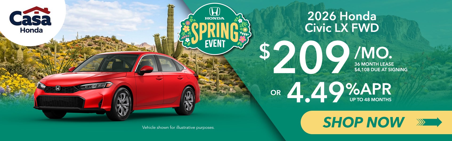 2026 Honda Civic LX FWD