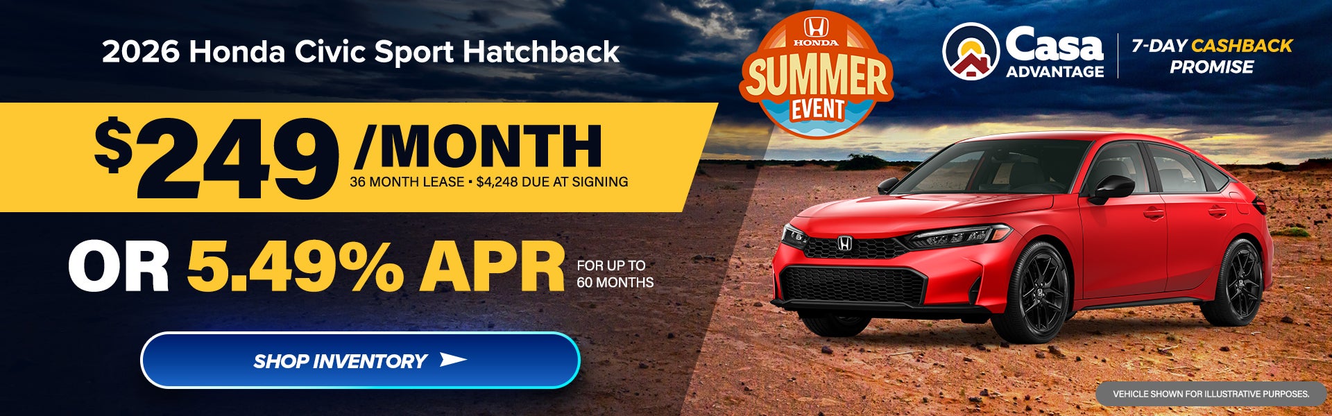 2026 Honda Civic Sport Hatchback