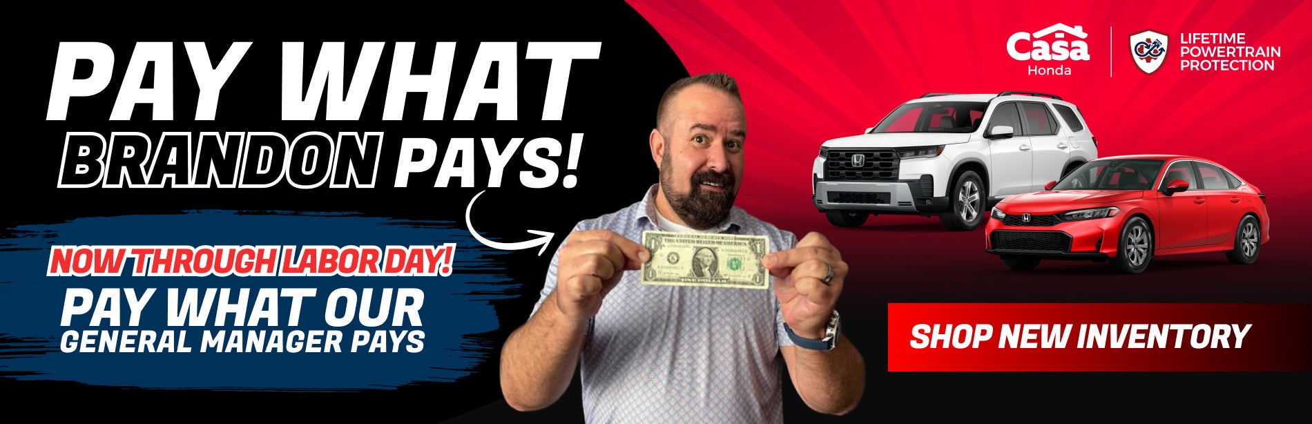 Pay what Brandon pays!