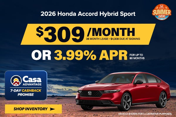 2026 Honda Accord Hybrid Sport Sedan