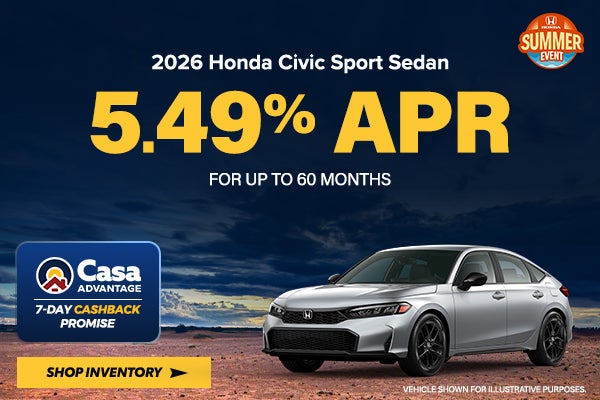 2026 Honda Civic Sport Sedan