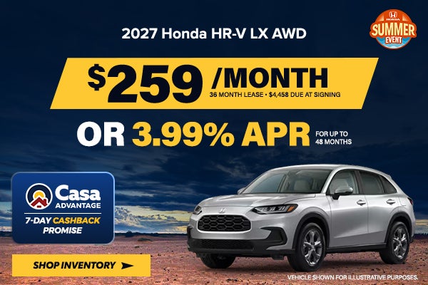 2027 Honda HR-V LX AWD