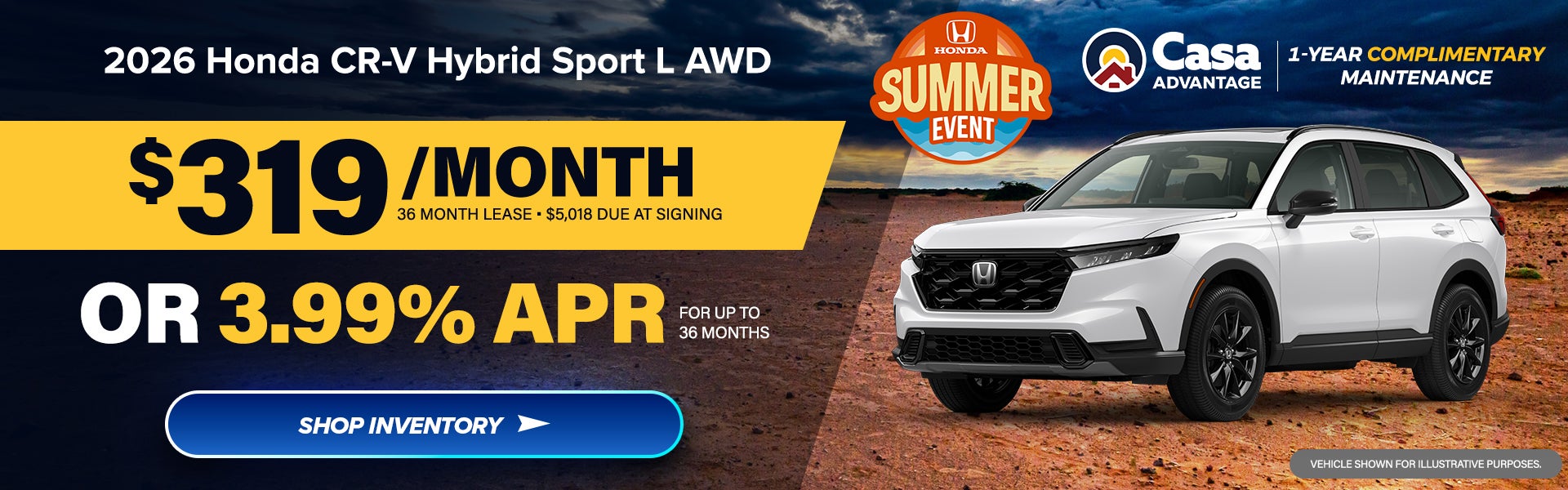 2026 Honda CR-V Hybrid Sport L AWD