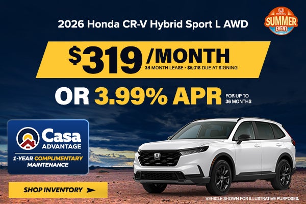2026 Honda CR-V Hybrid Sport L AWD