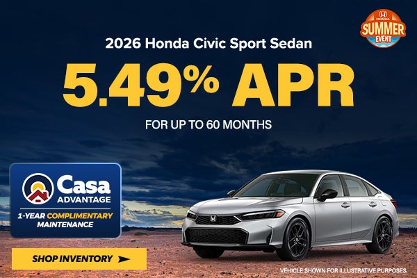 2026 Honda Civic Sport Sedan