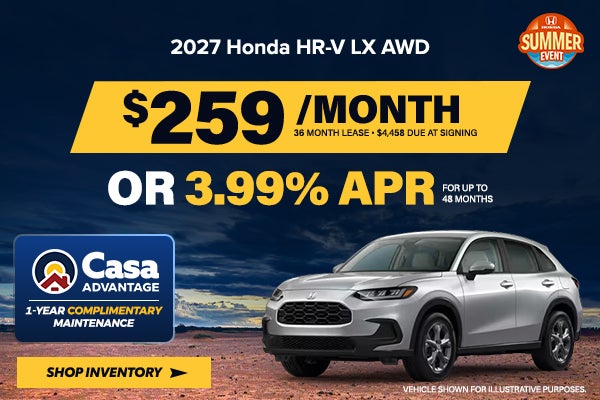 2027 Honda HR-V LX AWD