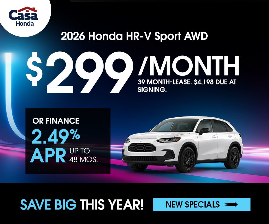 2026 Honda HR-V Sport AWD