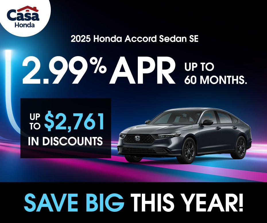 New 2025 Honda Accord Sedan SE