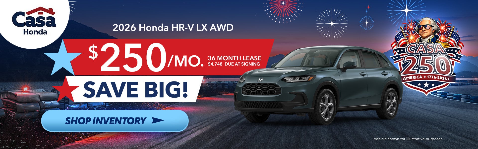 2026 Honda HR-V LX AWD