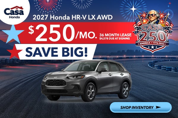 2027 Honda HR-V LX AWD
