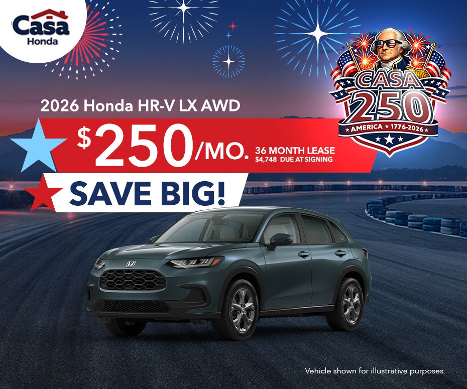 2026 Honda HR-V LX AWD