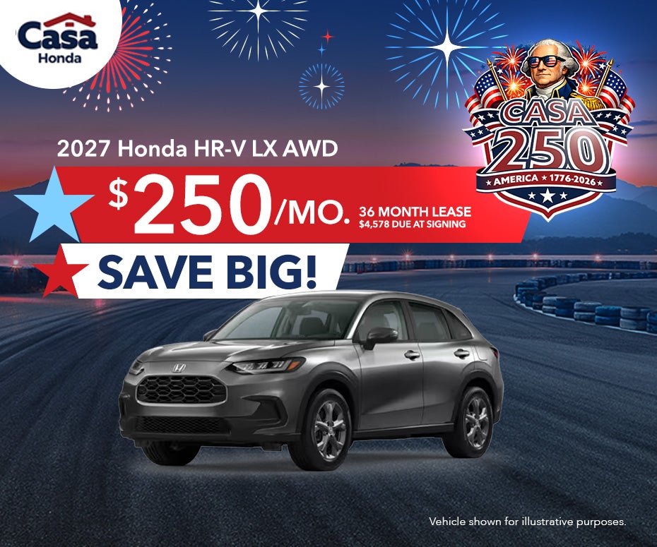 2027 Honda HR-V LX AWD