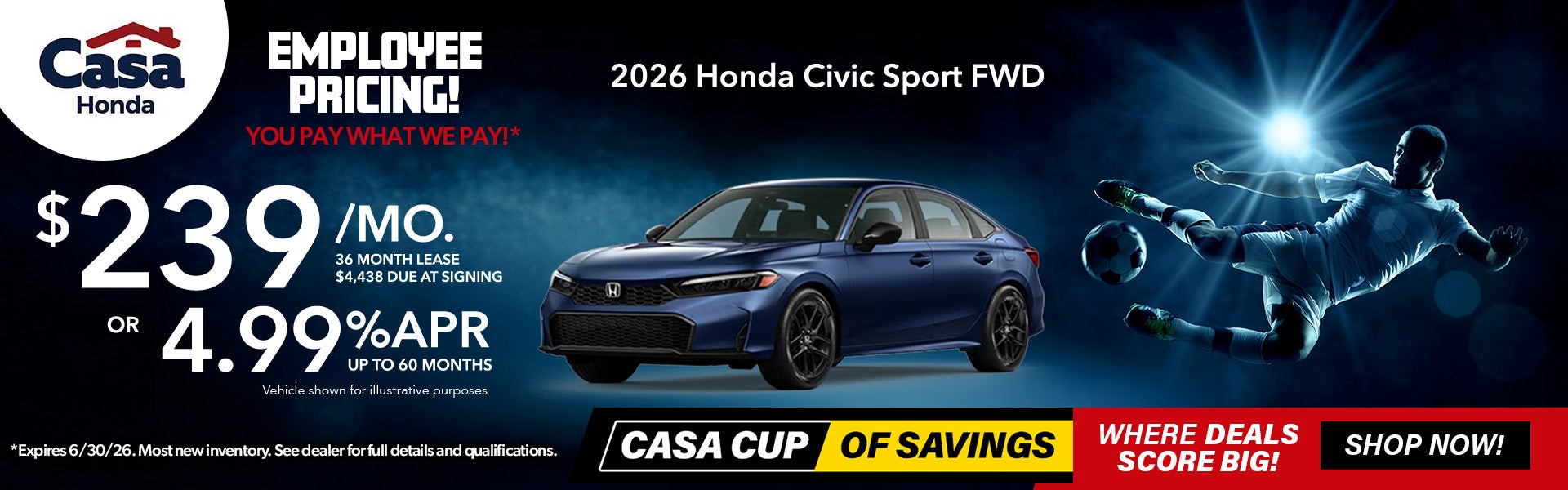 New 2026 Honda Civic Sport FWD