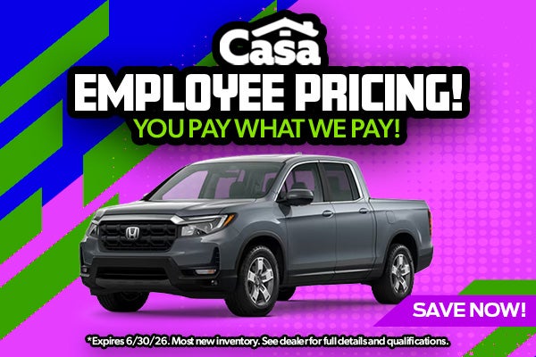 Employee Pricing