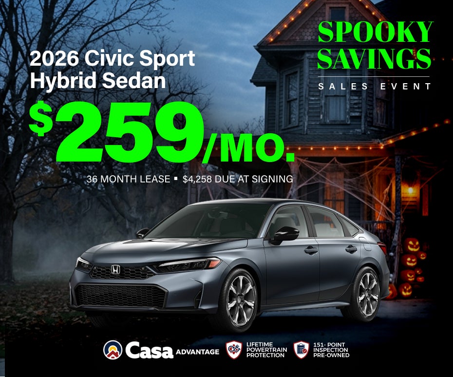 2026 Civic Sport Hybrid Sedan