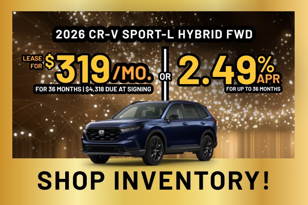 2026 Honda CR-V Sport-L Hybrid fwd