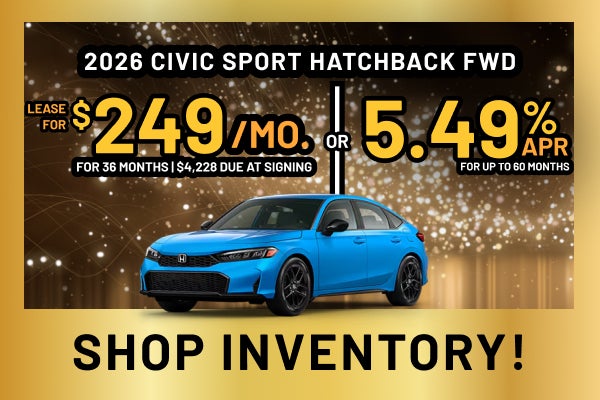 2026 Honda Civic Sport Hatchback FWD