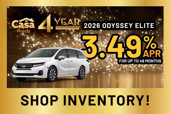 2026 Honda Odyssey Elite