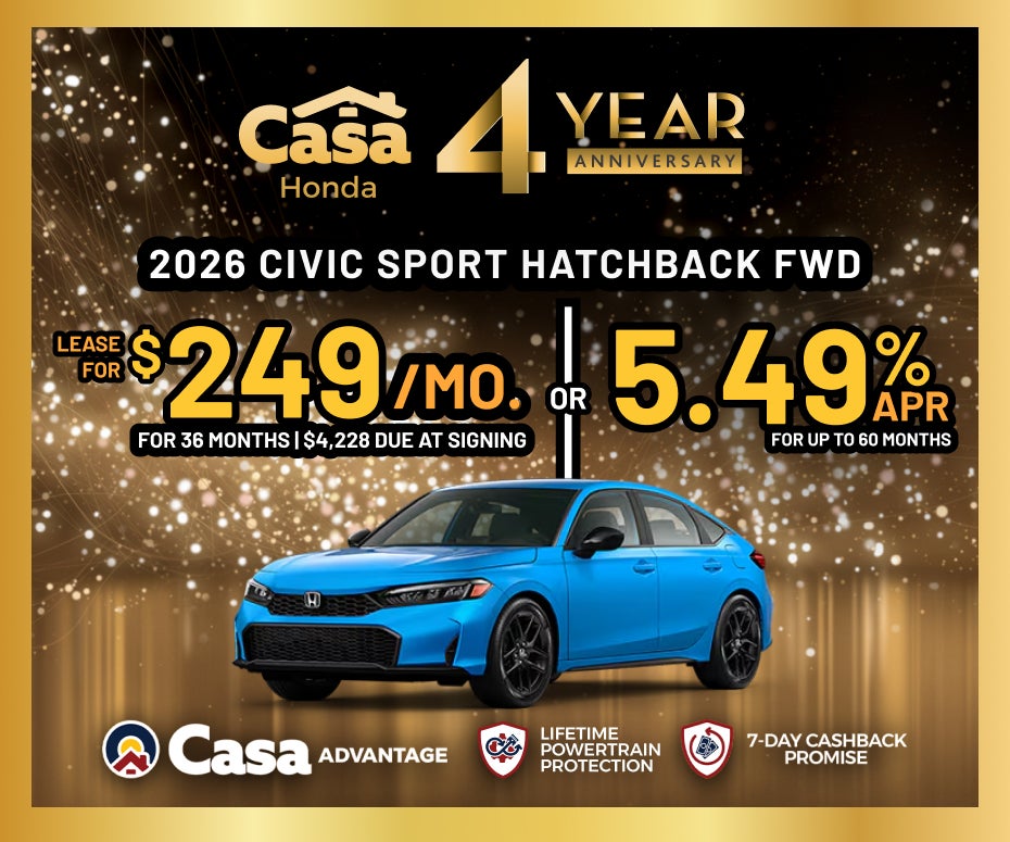 2026 Honda Civic Sport Hatchback FWD